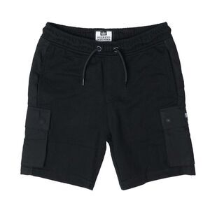 Weekend Offender Childrens/Kids Flamengo Fleece Shorts / Black